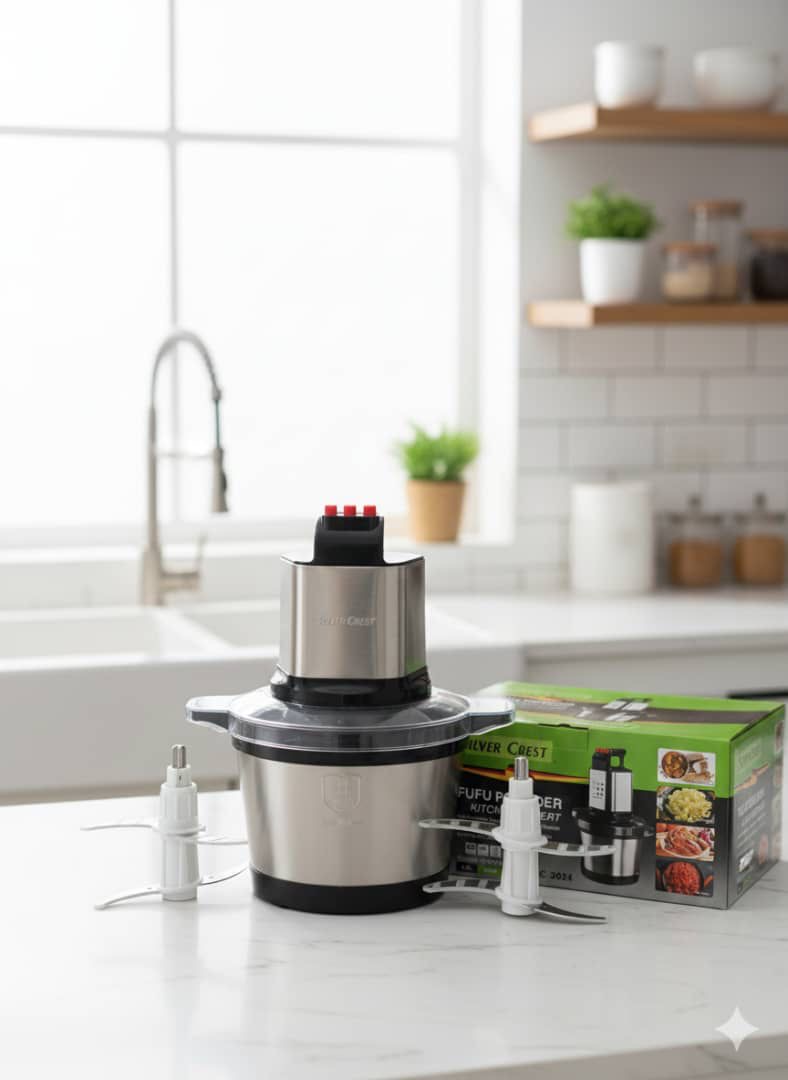 خردکن سیلور کرست مدل SL-2023 - توان 1۰۰۰ وات - 6 لیتر - 4 تیغه طلایی - سیم پیچ مسی - بازرگانی جوانرود - تصویر 2