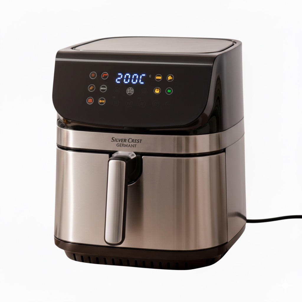 سرخ کن سیلور کرست 1986 - AR - پنل رنگی اج 2025 - توان 3200 وات - 2 المنت - 12 لیتری - پرداخت در محل