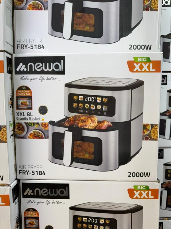 سرخ کن نوال دو المنت 8 لیتر 2000 وات مدل Newal FRY-5184 - پرداخت در محل - شرکتی - تصویر 8
