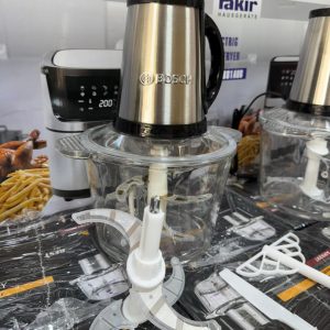 خردکن بوش Bosch مدل ۳۰۰۰ وات ظرفیت ۳.۵ لیتر | تیغه ۶+۴ – سه سرعته – پرداخت در محل