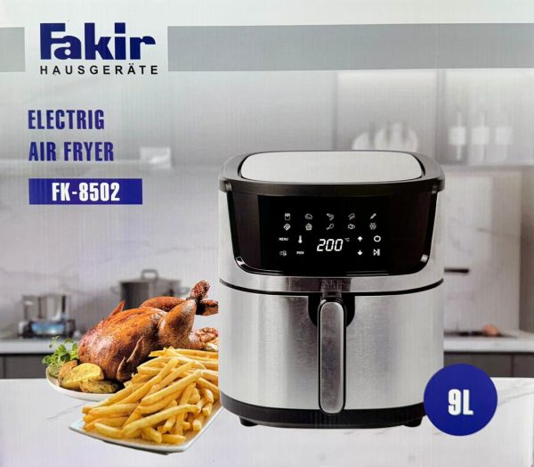 سرخ کن بدون روغن فکر Fakir مدل FK-8502 ظرفیت 9 لیتر | محصول 2025 با طراحی نوآورانه - پرداخت در محل